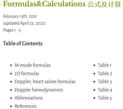 echobyweb's tweet image. "Formulas &amp;amp; Calculations" for echocardiography - what's behind your numbers in the Report 
echobyweb.com/?page_id=577
#CardioTwitter #cvImaging #cvEcho #echofirst #cardiology #methodology