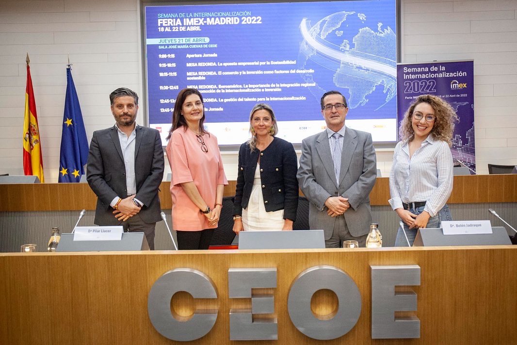 Ayer, nuestro vpdte <a href="/antoniomagraner/">Antonio Magraner</a> y secretario general de <a href="/FIJEmpresarios/">FIJE</a> participó en la Semana de la Internacionalización <a href="/ImpulsoExterior/">IMEX-ImpulsoExterior</a> 

Durante su intervención destacó los retos a los que se enfrenta el sector exterior de España destacando las tendencias positivas.