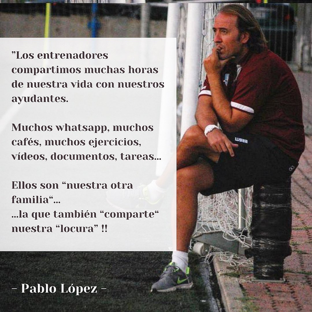 pablolopez111's tweet photo. Los entrenadores…y sus ayudantes.

…nuestra “otra” familia https://t.co/MgHiCoE2hd