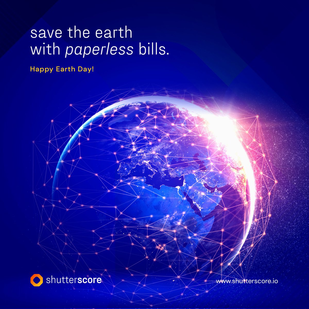ShutterscoreHQ's tweet photo. #happyEarthDay2022 
At Shutterscore, we believe that with paperless bills, we are one step closer to making the world a better place. 

Let the trees grow freely as we do. Have a productive #EarthDay. #happytreefriends #InvestInOurPlanet https://t.co/ZcrkE9bkS2