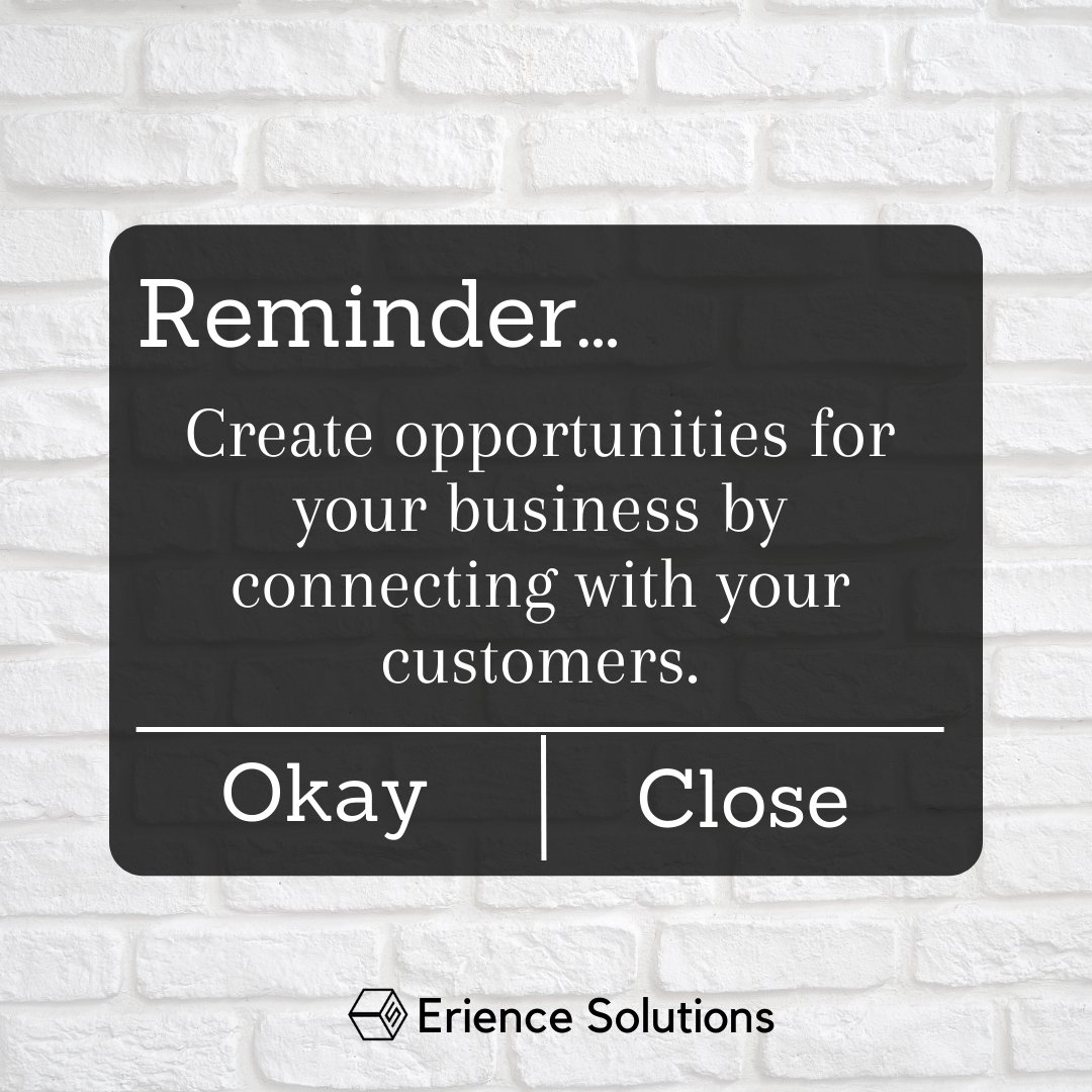 ErienceINT's tweet photo. Create opportunities for your business by connecting with your customers.
#Erience #InternetAgency #Mobile #Blockchain #Al #DiitalMarketing #webldeas #Developent https://t.co/rygf7oz55q