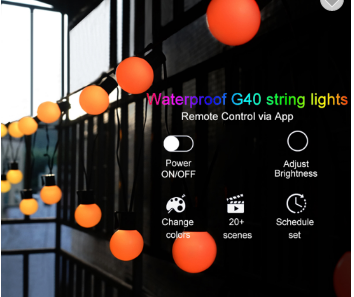 Fuaisi's tweet photo. Music Rhythm 5V G40 Smart Multicolour LED String Lights Bulb Outdoor Patio String Light Waterproof Wedding Party Decoration
Lamp Body Material:PC
CRI (Ra>):80
Input Voltage(V):DC5V
Lamp Luminous Efficiency(lm/w):80
#LED #lighting #lights #Lamp #Bulb
https://t.co/RSatNRS1Px https://t.co/0oV6qFjX4o