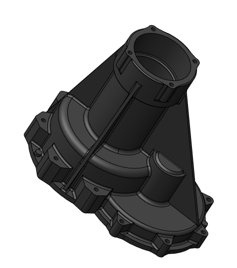 NathanJadeau's tweet photo. Projet d'étude d'une modélisation de carter pour un multiplicateur de vitesse d'aérogénérateur.
Utilisation du #logiciel SolidWorks pour la modélisation 3D.
#Btscpi #CAO #professionnalisation #industrie https://t.co/adZAo04ls9