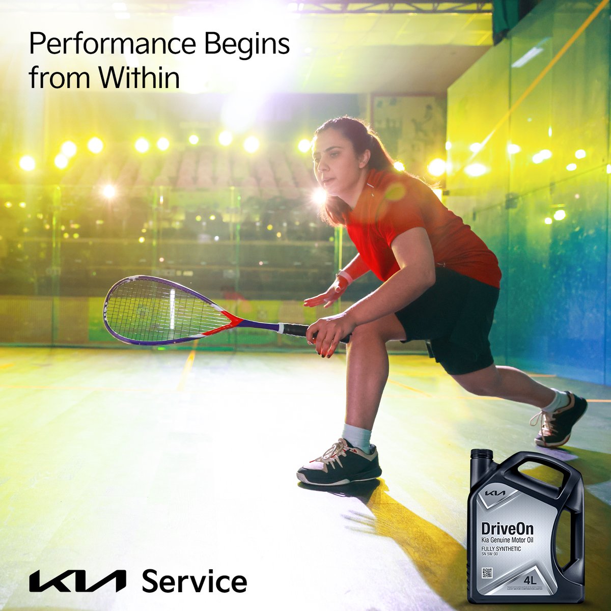 National Squash Player Noorena Shams always goes for a champion’s performance. 

That’s why she goes for Kia DriveOn for her car’s optimum performance. 

#KiaService #KiaDriveOn #PerformanceBeginsfromWithin #KiaGenuineMotorOil https://t.co/UfsVTrLqK7