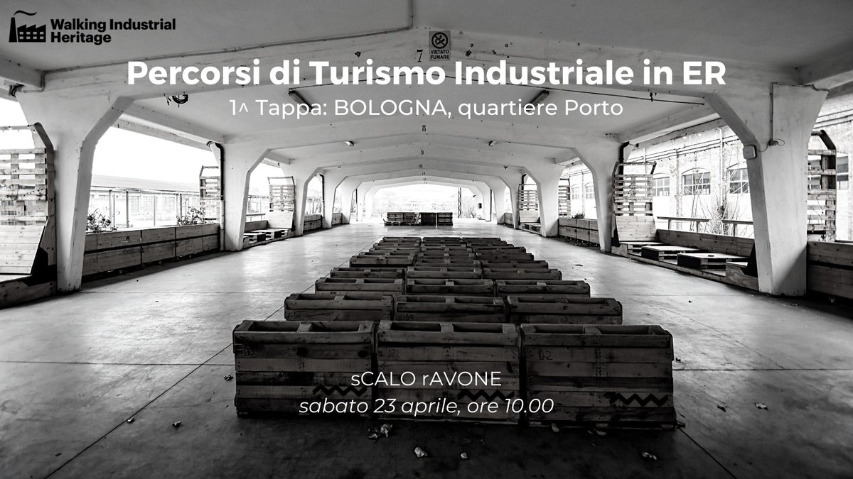 Creative Mornigs Bof e Free Walking Tour Bologna continuano la loro collaborazione, per cui segnate in calendario il loro prossimo evento: un tour industriale che vi porterà a scoprire il patrimonio industriale dell’Emilia Romagna.👇
fb.me/e/3j7U1LuHS