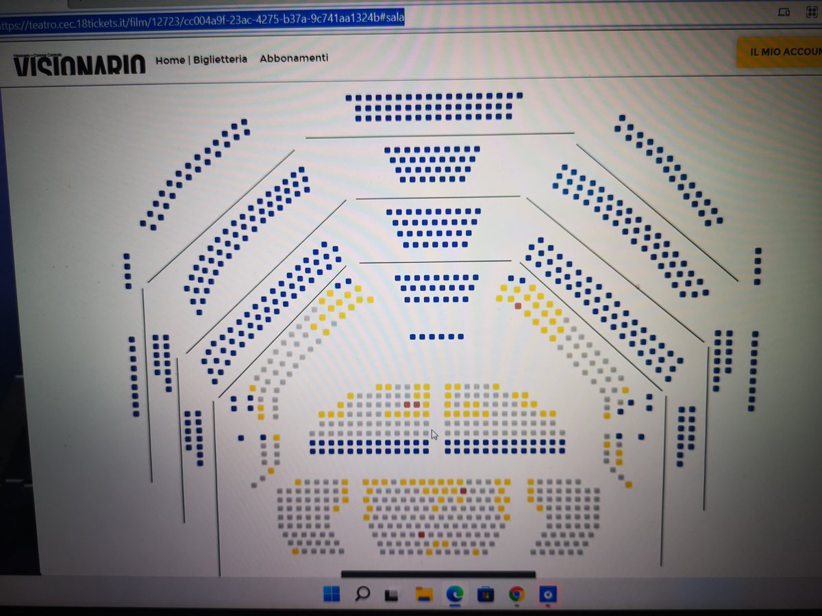 Ma come si fanno a prenotare i posti in prima seconda e terza galleria per il #feff24 @fareastfilm?? Sono sempre bloccati. Così i posti disponibili sono ben meno di 1200 😔 #FarEastFilmFestival #feff #udine