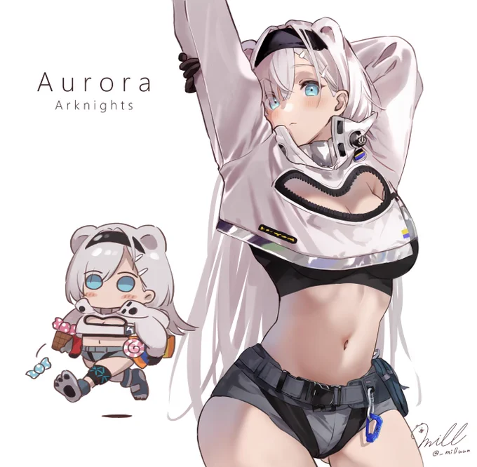 オーロラたん
#アークナイツ #Arknights 