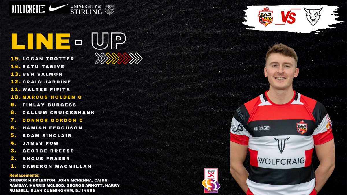 StirlingCounty's tweet photo. 🏉 See the full line up for the first FOSROC Super6 Sprint Series home game of the season, tomorrow, Saturday 23rd April.
Stirling County go up against @AyrshireBulls
Kick-off 4:30pm.
Streamed on @bbcsportscot and @bbciplayer
@Super6Rugby @Scotlandteam
#MonTheCounty https://t.co/G3MrvxKj4H