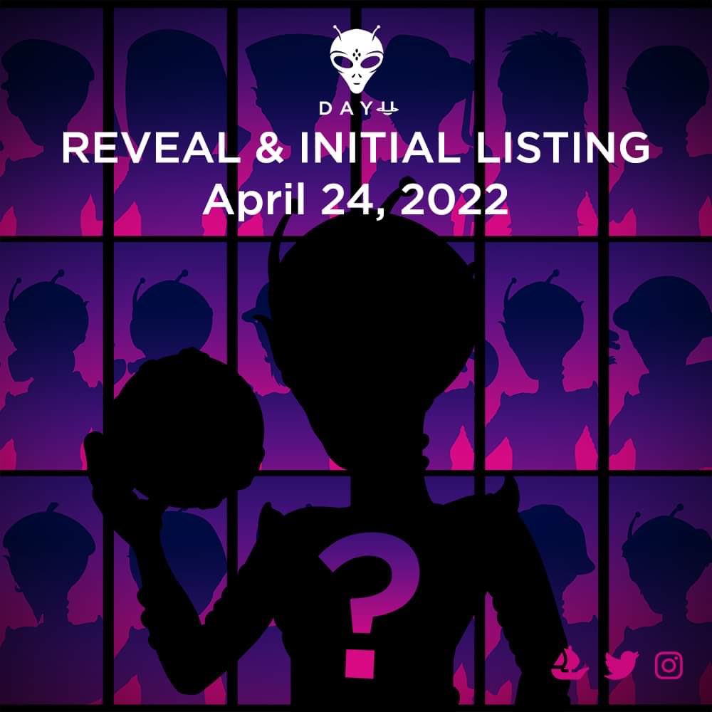 DayuNFT's tweet photo. 🎊DAYU REVEAL + FREE NFT!😱

We are revealing Dayu Alien Tokens on April 24, 2022!

Be shortlisted for the giveaway soon by spreading the word. 
To join:

⁃Follow us! @DayuNFT
⁃Like &amp; Retweet this post!
⁃Tag a friend!

Goodluck!

#NFT #NFTGiveaway #NFTCommunity #NFTs https://t.co/DmEiNAcXsX