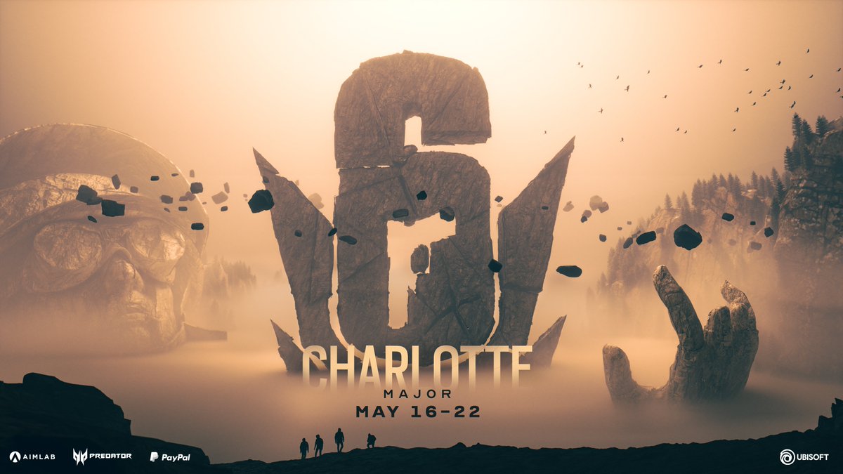 R6esports's tweet photo. The #SixMajor Charlotte tickets go live in ~5 minutes!

📅 May 16-22
🎫 Open to the public - May 20-22
📌 Charlotte Convention Center, NC

🔗 https://t.co/Xlra37KdHS https://t.co/zV0iNO2cgy
