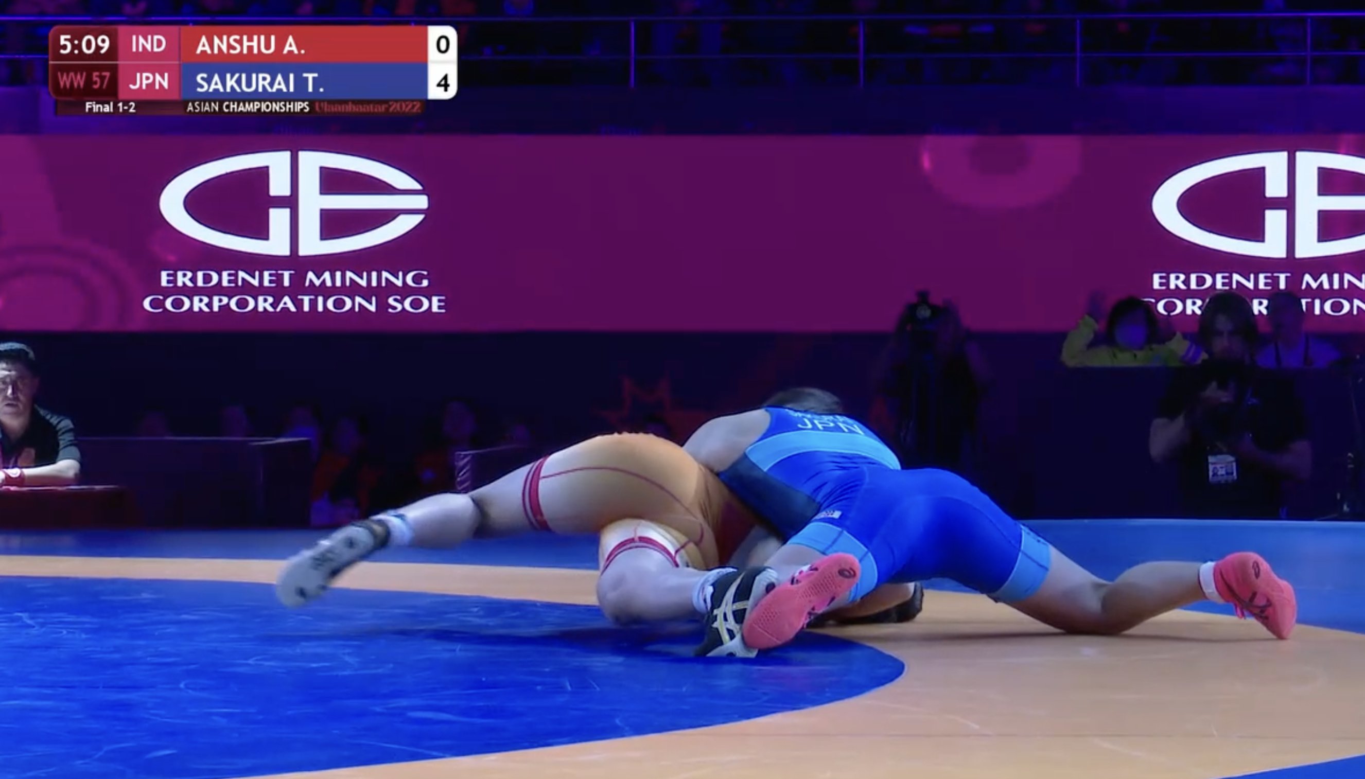 Asian Wrestling Championships LIVE: Heartbreak for Anshu Malik, loses GOLD MEDAL match to Tsugumi, Manisha to wrestle for bronze: Follow LIVE UPDATES