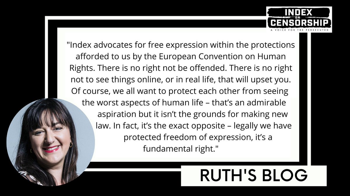 IndexCensorship's tweet photo. .@IndexCensorship CEO, @RuthSmeeth, focuses her blog on the risks ill-considered law poses to #FreedomOfExpression across the globe.
#LegalToSayLegalToType must be our watchword. Legislators are travelling a road where this ceases to be the case. #OffOn
https://t.co/l7AxmoVwdh https://t.co/228rg9c4mL