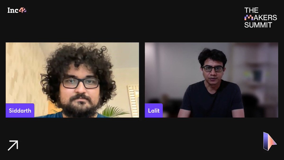 Inc42's tweet photo. 👉Decoding @_groww's Growth Engine

Join this exciting fireside chat between @lkeshre
Cofounder &amp; CEO, Groww and @SiddarthMPai, Founding Partner, @3one4Capital 

 🔗https://t.co/nu2QpwpSjh

#TMS2022 https://t.co/C7Laj3qc4t