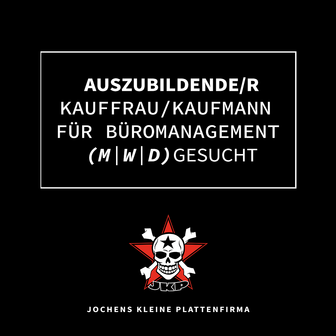 JochensP's tweet photo. Wir suchen Dich! Alle Infos » https://t.co/pNOe9uOGRv
#jochenskleineplattenfirma https://t.co/OVeUGHNM9I