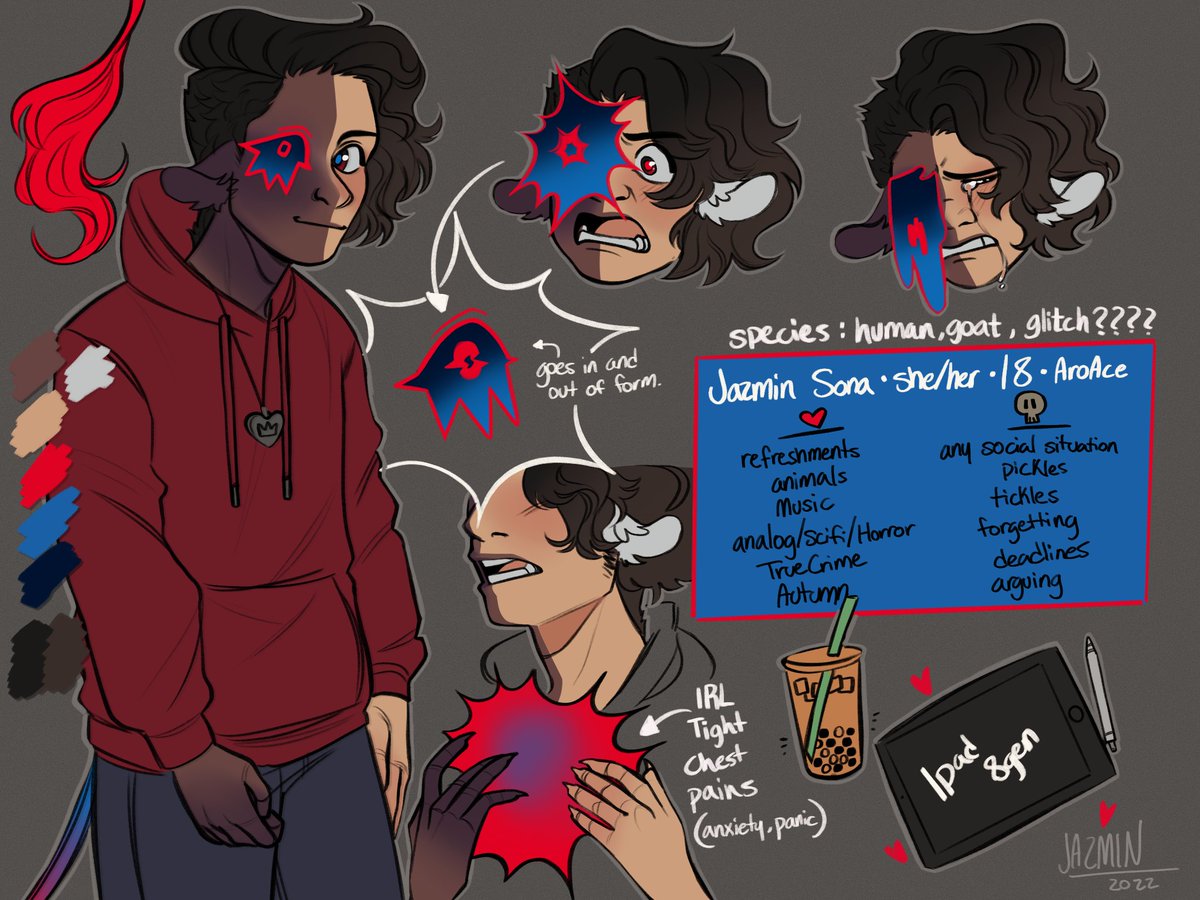 Hi. I've aged, so did my Sona :]

New Sona character sheet !! \o/

#artsona #originalcharacter 