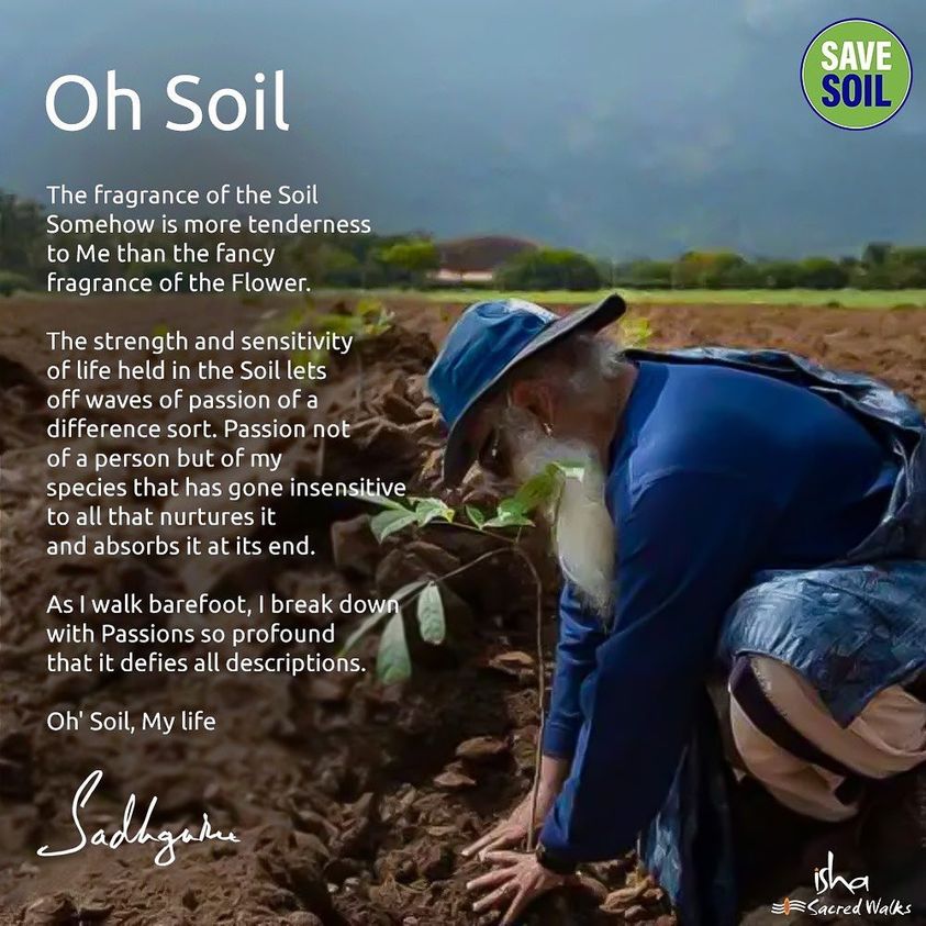 Nela #SaveSoil #ConciousPlanet #WorldUnitesForSoil (@bodyofsoil) on Twitter photo <a href="/MrBeast/">MrBeast</a> Great Job Jimmy! Lets continue this journey together. There is a global movement #SaveSoil invented by <a href="/SadhguruJV/">Sadhguru</a>. I request you to please cooperate with us spreading the message for a #ConciousPlanet to ensure a joyful life to future generations! Watch:
youtu.be/hyT-6qiubd0 <a href="/MrBeast/">MrBeast</a> Great Job Jimmy! Lets continue this journey together. There is a global movement #SaveSoil invented by <a href="/SadhguruJV/">Sadhguru</a>. I request you to please cooperate with us spreading the message for a #ConciousPlanet to ensure a joyful life to future generations! Watch:
youtu.be/hyT-6qiubd0