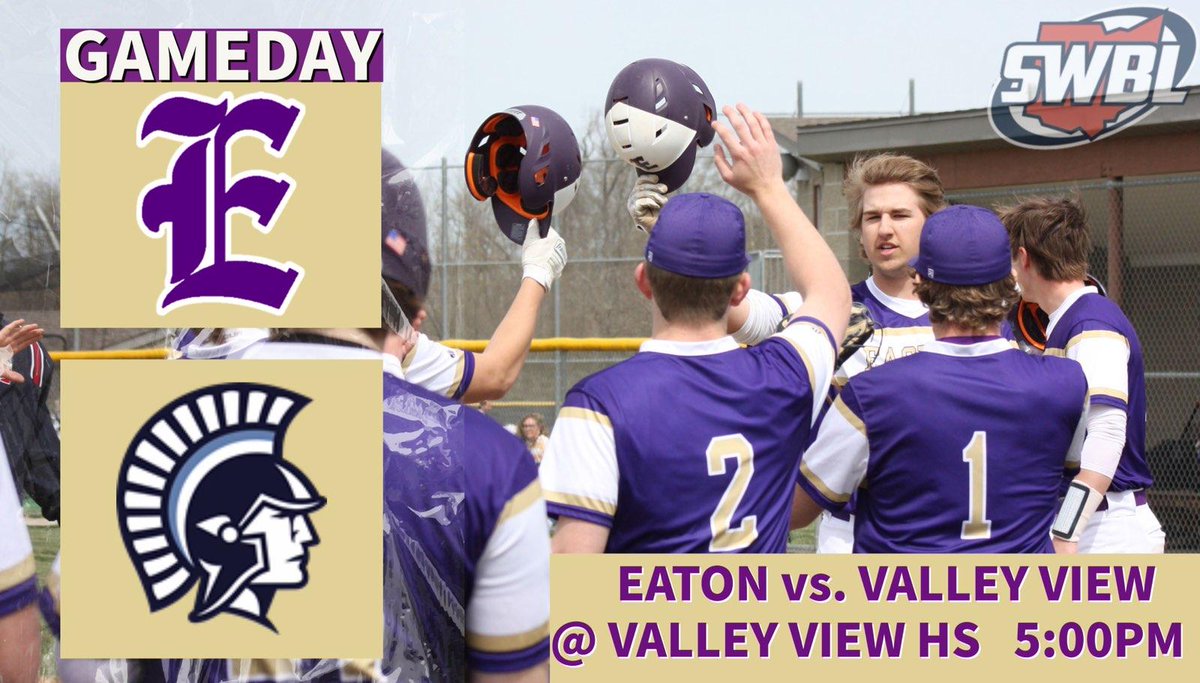 EatonHSBaseball's tweet photo. 70 and SUN today?!? Let's GO!!!
#RoadtoCanalPark

JV will be at home 5pm https://t.co/YW78hBE3tB