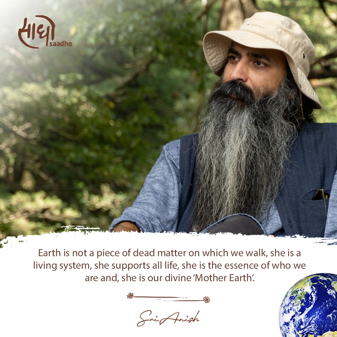 May we all develop a deep sensitivity and reverence for Mother Earth
#ConsciousPlanet #SaveSoil #EarthDay #EarthDay22 #MotherEarth