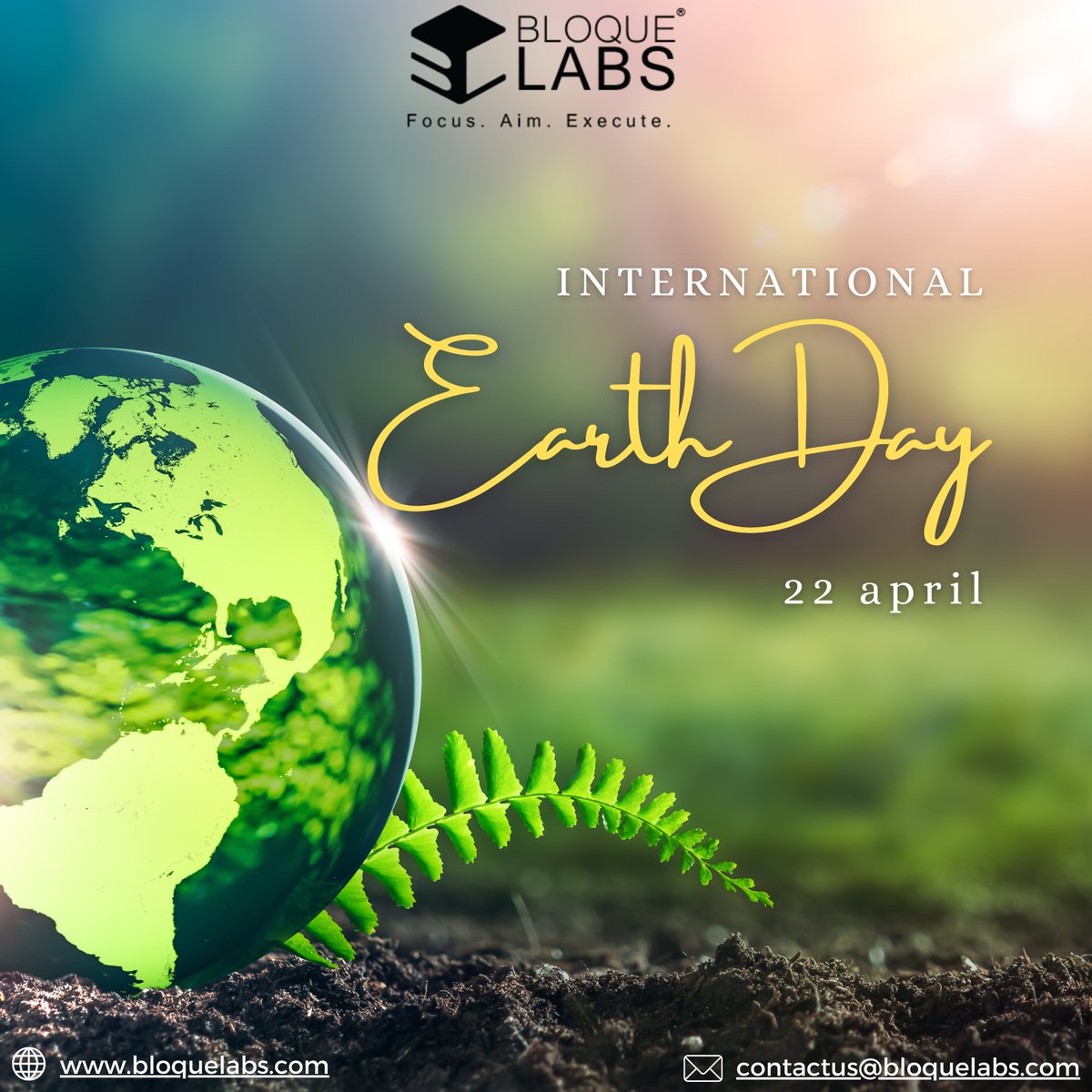 BloqueLabs's tweet photo. We only have one Earth; let’s make sure it’s in the best hands possible 🙏🌍
- Team Bloquelabs

#EarthDay #EarthDay22 #bloquelabs https://t.co/ntojqoJmTE