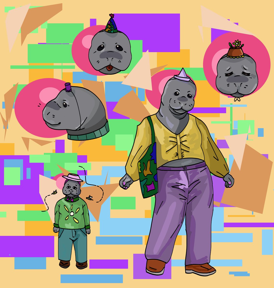 Les__Art's tweet photo. Neon colours to invade your brain.

#furry #furryoc https://t.co/9G1xfas7Uw