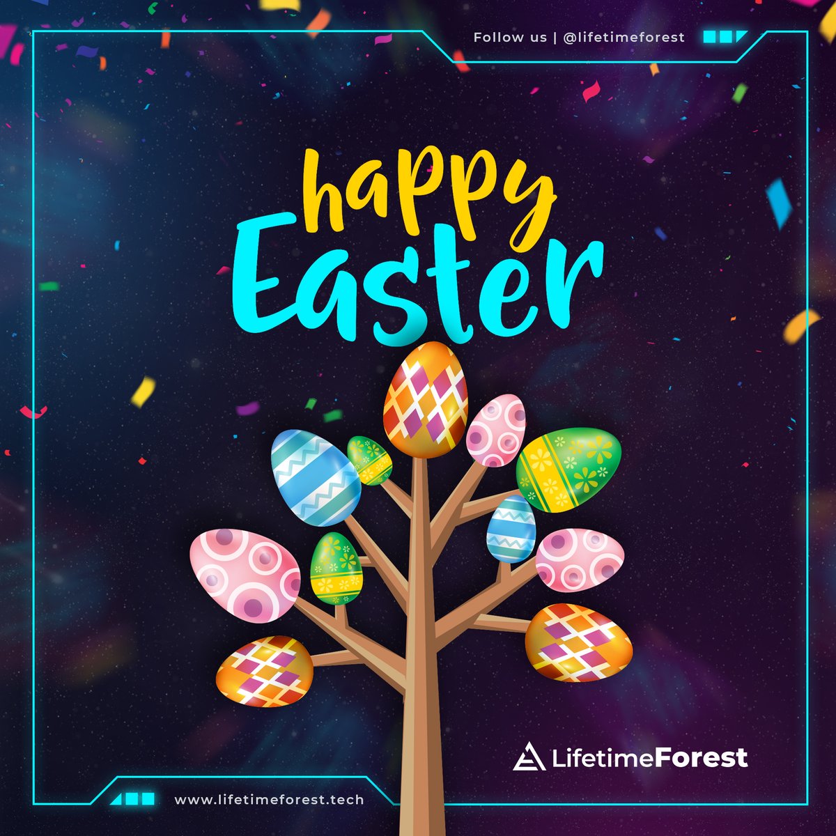 LifetimeForest's tweet photo. Lifetime Forest family wish you all Happy Easter 🐣💐 https://t.co/cnV5OAoiDu