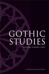 EdinburghUP's tweet photo. Have you seen the latest edition of Gothic Studies?

· The Evolution of Haunted Space in Scotland
· Scott's Ghost-Seeing
· The Haunted Landscape of the Uncanny North: Scott Graham’s Shell and Gordon Napier’s 1745

And much more! https://t.co/kUb7jXsrle https://t.co/g3GvEucNyK