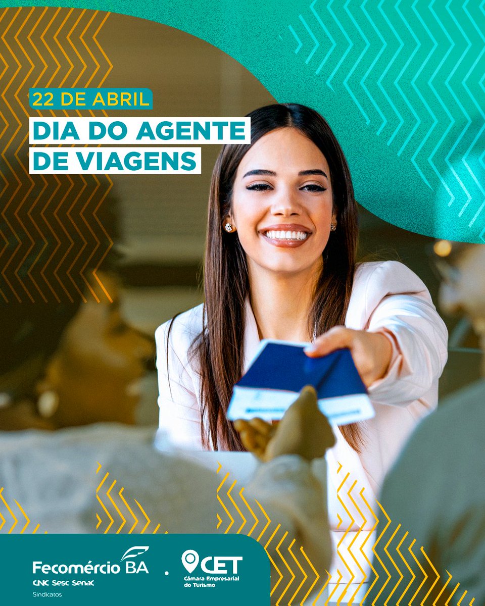 Uma homenagem da Fecomércio-BA a quem nos conecta com o melhor do mundo!
.
.
.
#fecomercioba #viagem #agente #salvador #bahia #turismo