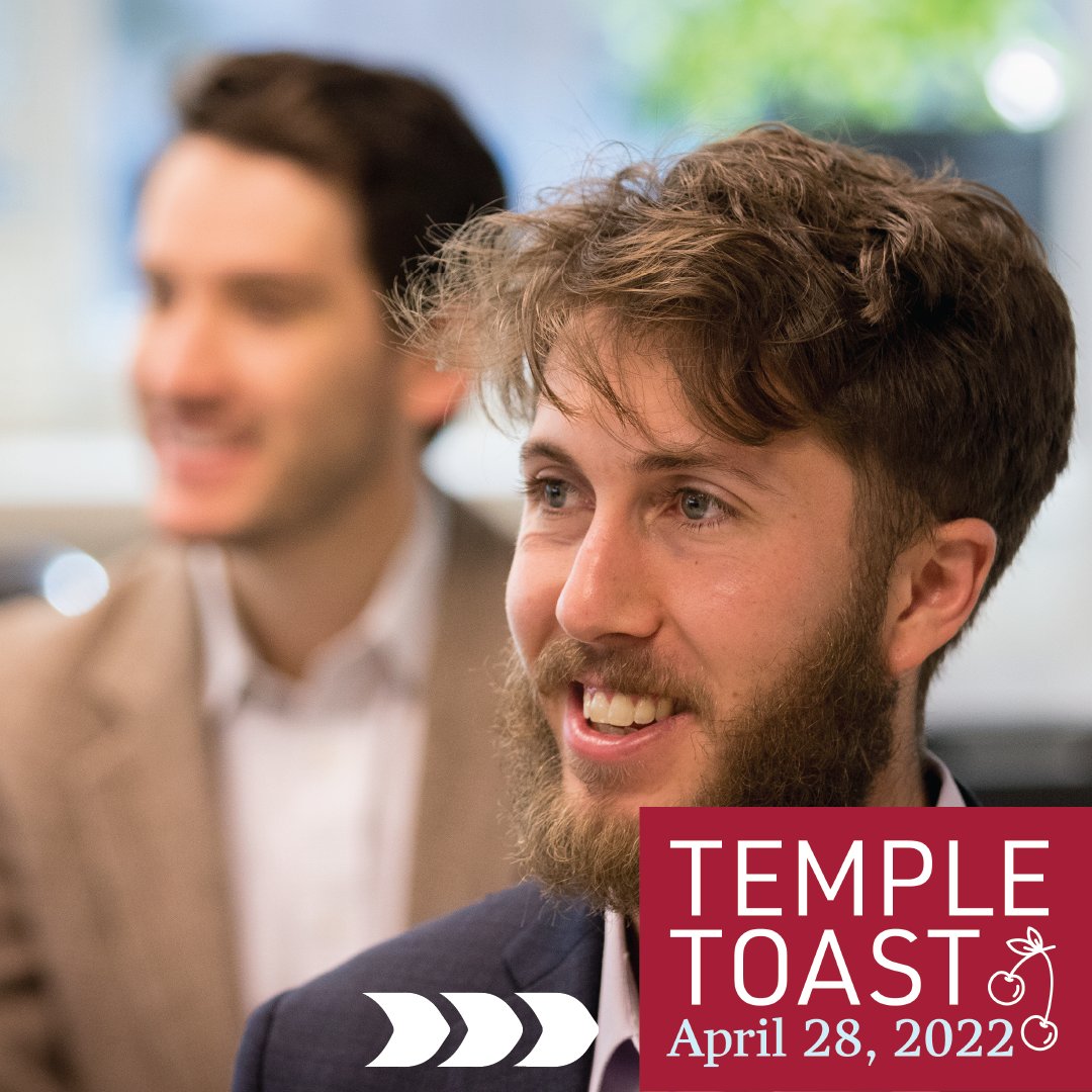 TUCCTemple's tweet photo. Why do we #TempleToast? To advance knowledge, support students in financial need, build our campus, and enhance student life. Celebrate Temple with us by making your 2022 Toast at https://t.co/JhjdEgEmq0 https://t.co/jkmFXNXfb1