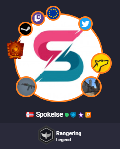Spokelseee's tweet photo. That one time i actually grinded CSGO  to reach Legend😬 #derank https://t.co/WjQ5chbP3D