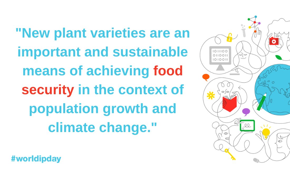 🧑‍🎓🔬🧬🌾🌻🍎🧩🧑‍🌾💚
➡️#UPOV @UPOVint  
#plantbreeding ➡️improved #NewPlantVarieties - an important & sustainable way of achieving #foodsecurity in the context of population 📈& #climatechange
➡️#PlantVarietyProtection = 📈#agrobiodiversity
🧩#EUgreendeal
➡️upov.int