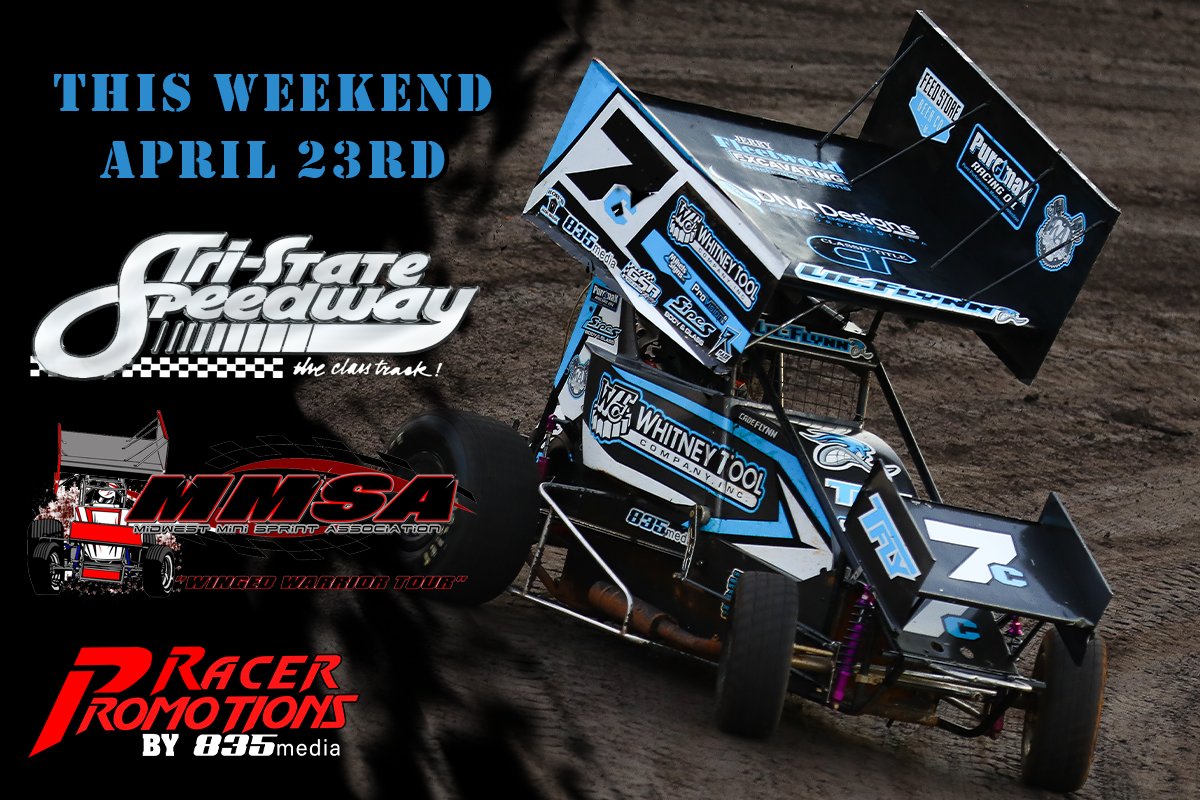Cade Flynn makes his way to Tri-State Speedway this Saturday to compete with MMSA.