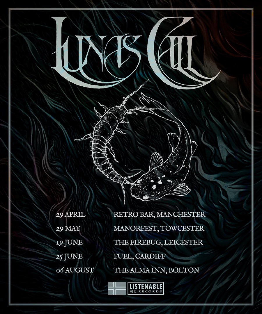 LunasCall's tweet photo. Here is our upcoming shows so far for 2022 with more dates TBA soon!!!

Next week we return to Manchester to play The Retro for the first time with supports @KarmasPuppet and @ViralStrainBand 🤘

#lunascall #progmetal #deathmetal #metal #band #live #gigs #2022 https://t.co/MOBlOItkzF