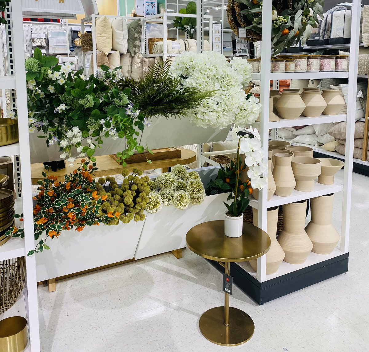 GraceAtTarget's tweet image. Greenery Shop refresh 🪴Thank you to our homeflat DBO Nicole for all her help with this set ✨💚✨ @NicoleV54796811 @anjiebianco3 @_TheNickOwens @settoselltarget