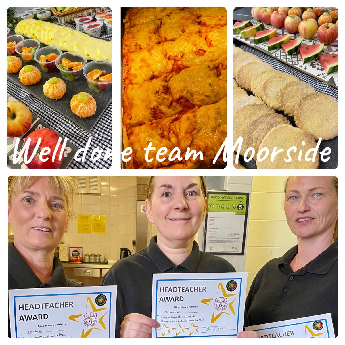 Welcome to Mellors team Moorside, you have all adapted well with a change in routine and catering provider and you have only gone and received the head teachers star of the week award, well done #teamhorrocks 👍