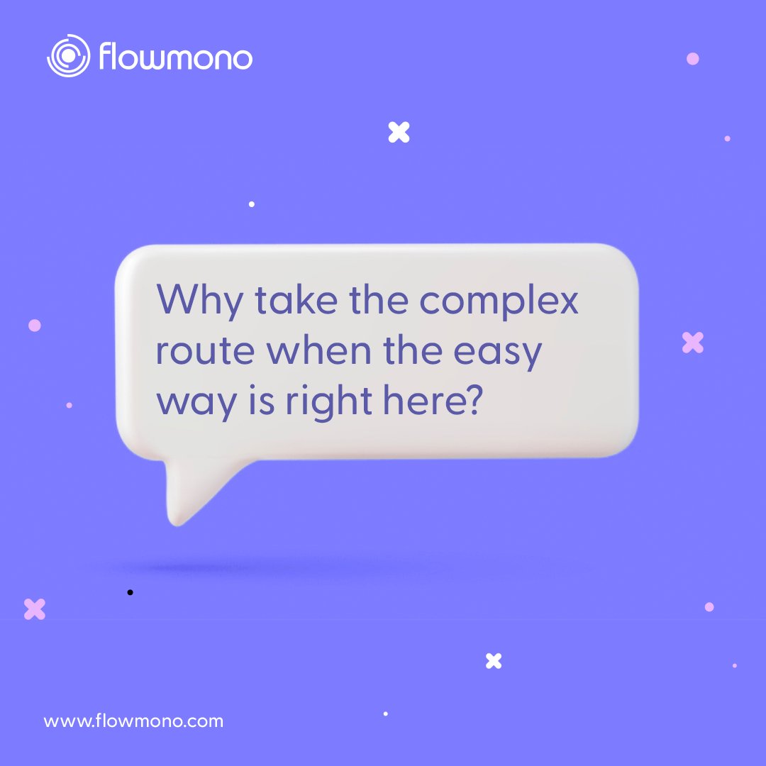 Flowmonoinc's tweet photo. There is an easy way to conduct your business.
Flowmono is that easy way👍
Automate. Execute. Flow.
📧Info@flowmono.com
🌐https://t.co/WlTxKTZaYl
#technology #digitaltransformation #esignature #workflow #software #edocument #paperless #flowmono https://t.co/hJ1cm3jzik