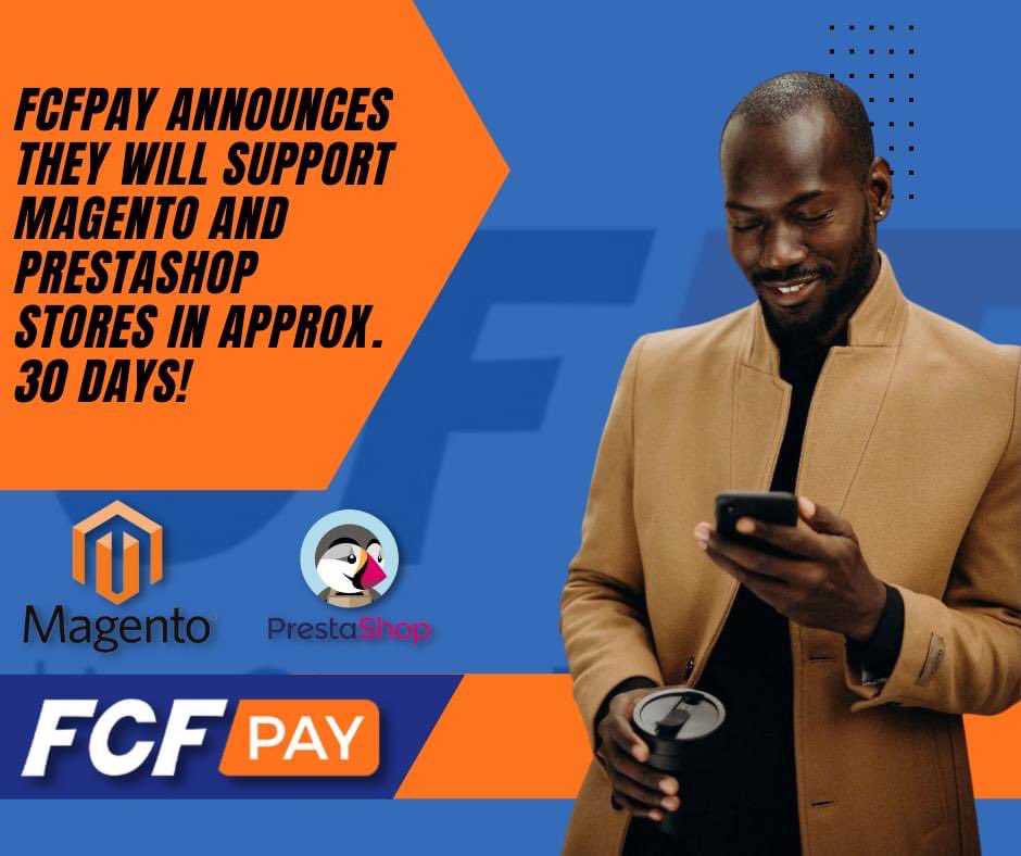 FCFpayMark's tweet photo. FCFpay plugins for Magento and Prestashop stores will be available in approximately 30 days! FCFpay makes it easy for your business to accept digital currency. No special knowledge required.
#FCFpay #fcf #acceptmore #easy #ecommerce #shopify #woocommerce #magento #Prestashop https://t.co/zNKakhuHKj