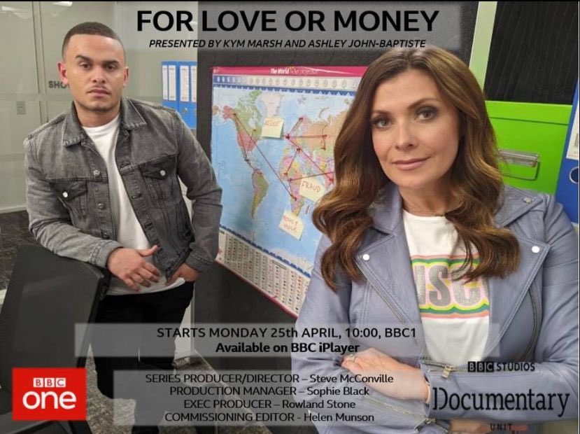 Very chuffed that series 3 of For Love Or Money airs from Monday. Weekdays, 10am, BBC1. Good to be back on screen with @msm4rsh 👌🏽👌🏽