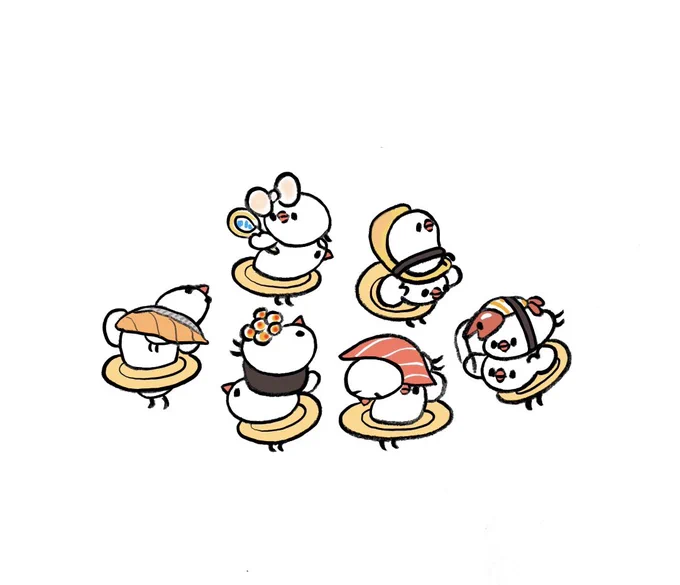 回転寿司ごっこ 