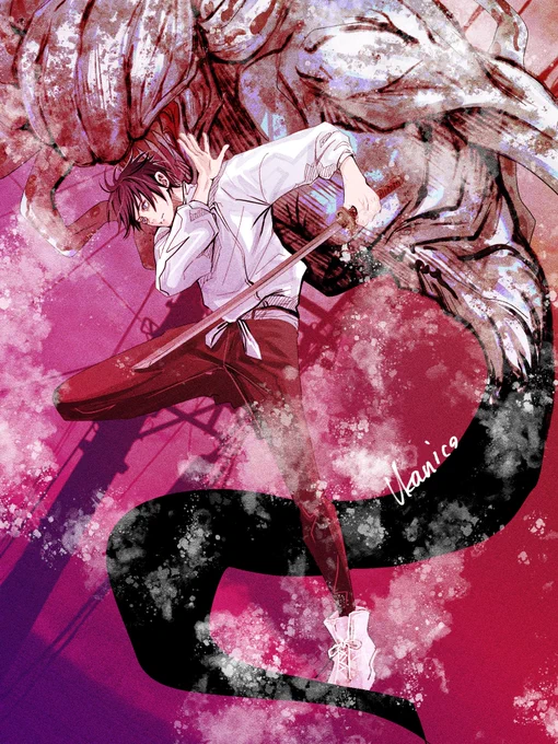 特級/乙骨憂太、祈本里香

 #呪術廻戦ファンアート 