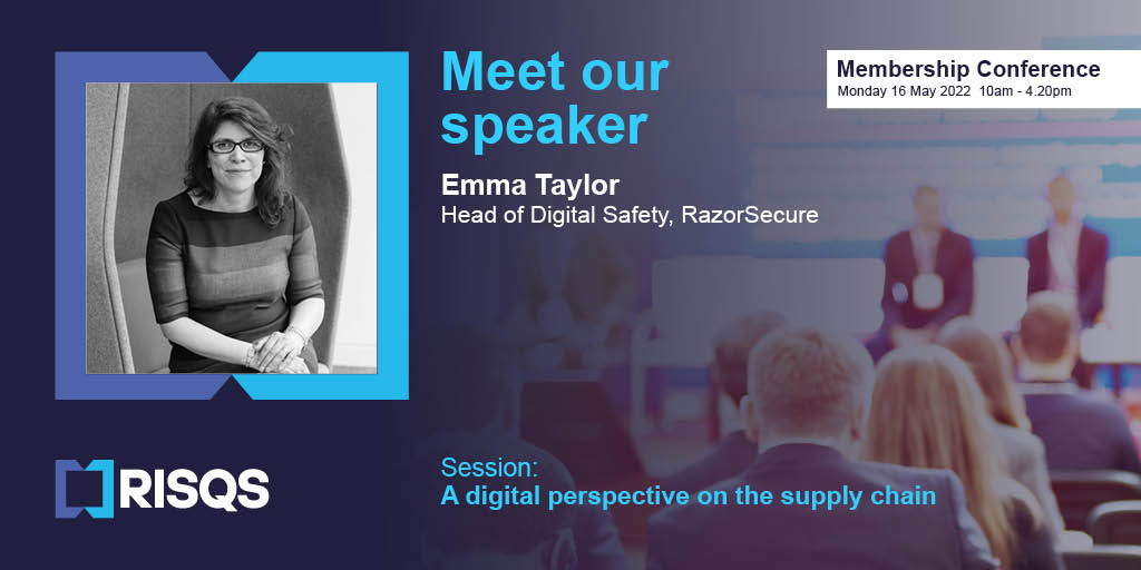 We are pleased to announce  Dr. Emma Taylor CEng (<a href="/etaylorengineer/">Dr Emma Taylor CEng 🚝🛰</a>), Head of Digital Safety from <a href="/razorsecure/">RazorSecure</a> as one of the key speakers for the RISQS Membership Conference.

To read the full agenda, visit our website&gt;&gt; fal.cn/3nZoD
