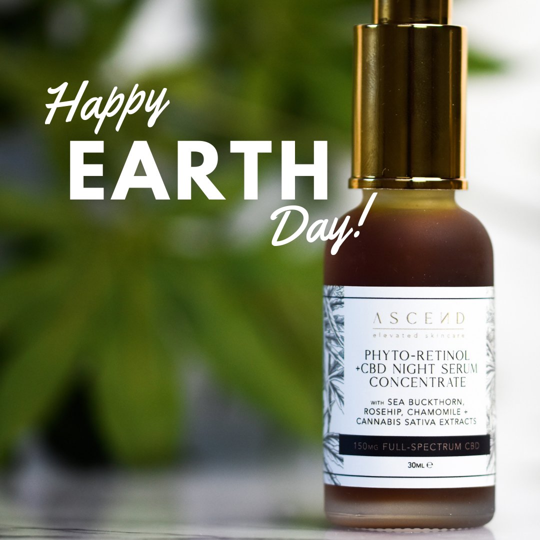 Nature has been very good to us, giving all the natural ingredients put into our CBD Serums. 🍃 We value using botanical ingredients in our skincare to help nourish our skin while staying sustainable and eco-positive. 💚

Wishing you all a very eco-happy Earth day!
#ecofriendly