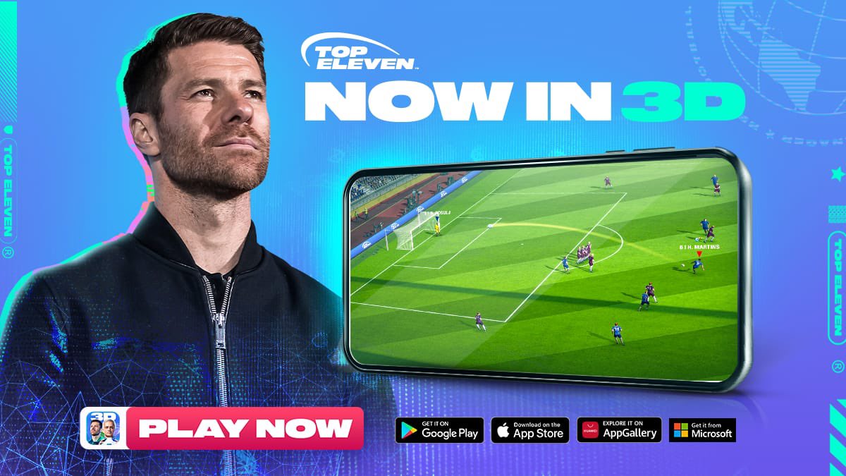 Xabi Alonso on X: Take on the challenge of being a football manager in  @topeleven, now with 3D matches! PLAY FOR FREE HERE:   #TopEleven #ad  / X