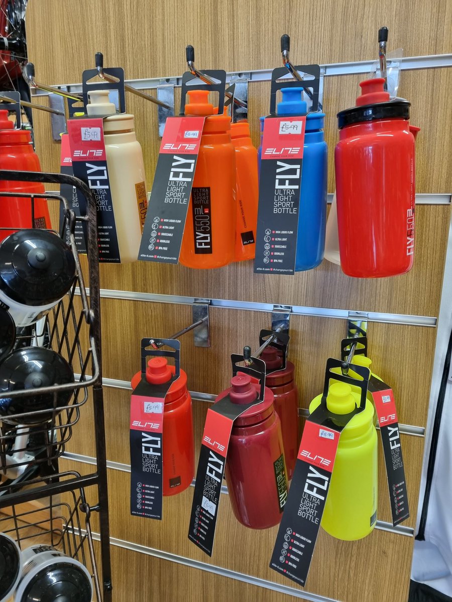 LEatonCycles's tweet photo. Elite Fly bottles!

Ultra light sports bottles available in a range of colours! 

Instore now!

#Elite #elitefly #instore #sportsbottle #sports #longeaton #shoplocal #longeatoncycles https://t.co/tyQrVWJB1i