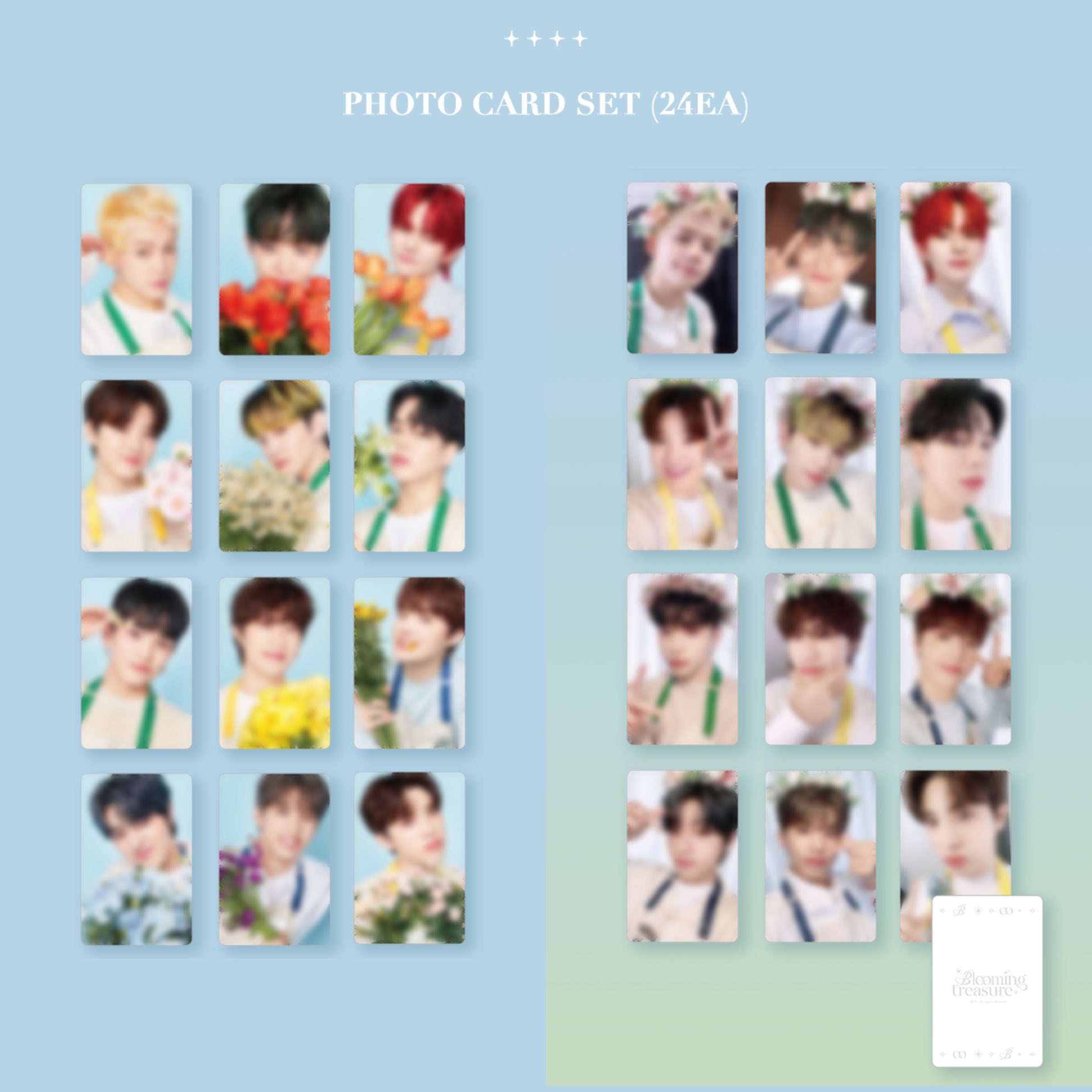 Help Rt Wts Lfb Blooming Treasure Tingi Teusell Photocard And Toploader Kit 2 Pcs Amp 1 Toploader 125 Each All Members Avail