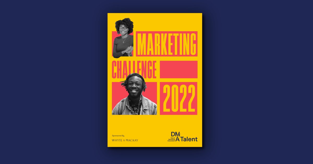 Want to get your name out into the #marketing industry?

Winning the #DMATalentMarketingChallenge will do just that! 

Find out more and download the brief set by 
<a href="/whyteandmackay/">Whyte & Mackay</a> here: bit.ly/3mg130j

#Marketing #Competition #StudentCompetition