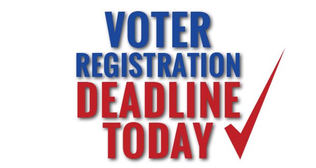 dcElections's tweet photo. TODAY (April 22) is ‘remote’ voter registration deadline for May 10 Primary: 

Online - prior to midnight
By mail - must be postmarked
At DMV - close of business
At Omaha Library - close of business

More info:  https://t.co/4hnb7WhiXI https://t.co/oOnJVEd2zE