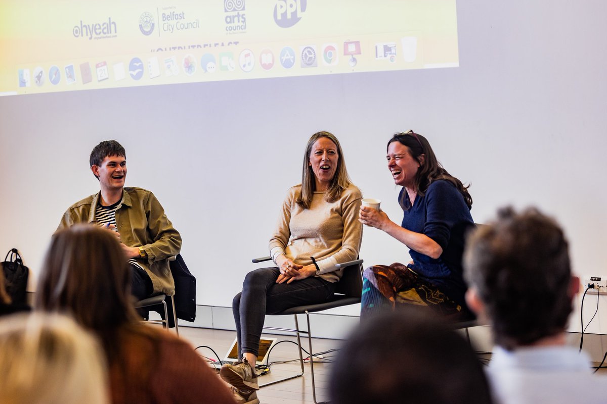 Good to be back out again! <a href="/OutputBelfast/">Output Belfast</a> really is one of the best conferences around. Many thanks to <a href="/JulietMSilverSt/">Juliet Martin</a> <a href="/mdev1234/">Michelle de Vries</a> for joining in on the Sync panel also. Until next year!