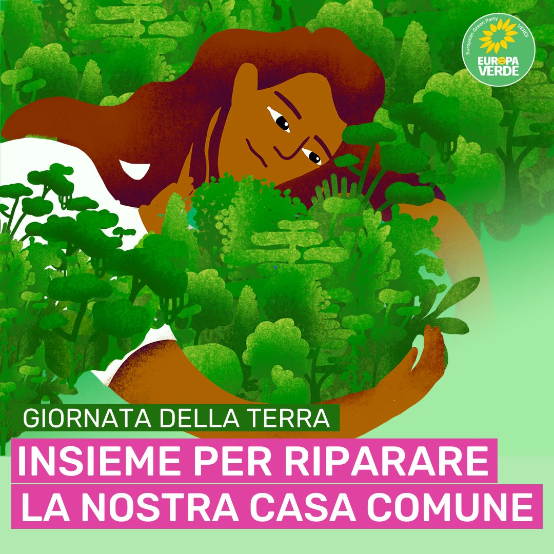 europaverde_it's tweet photo. 🌎 La #GiornatadellaTerra ci ricorda che i #cambiamenticlimatici, ovunque nel mondo, hanno creato e stanno creando disuguaglianze ed emergenze senza precedenti. La politica deve lavorare in fretta per riparare la nostra casa comune, ripartendo dal #GreenDeal. #EarthDay https://t.co/iNXWDviN8k