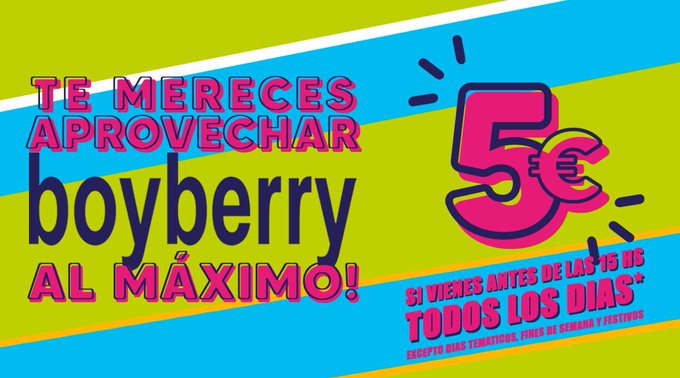 Make the most out of your day at boyberry! Come early and save!

#gaybcn #gaybarcelona #boyberry #gayhot