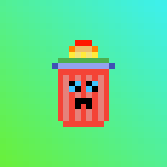 SuxanNFT's tweet photo. I've never been more excited for Trash Day~ #TinyTrashCans NFT Reveal HYPE! ๐ฅ @tinytrashcans #WeLoveTrash #TrashArmy #TrashFollowTrash ๐ https://t.co/qCoz1VCtRM